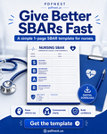 Nursing SBAR Report Template