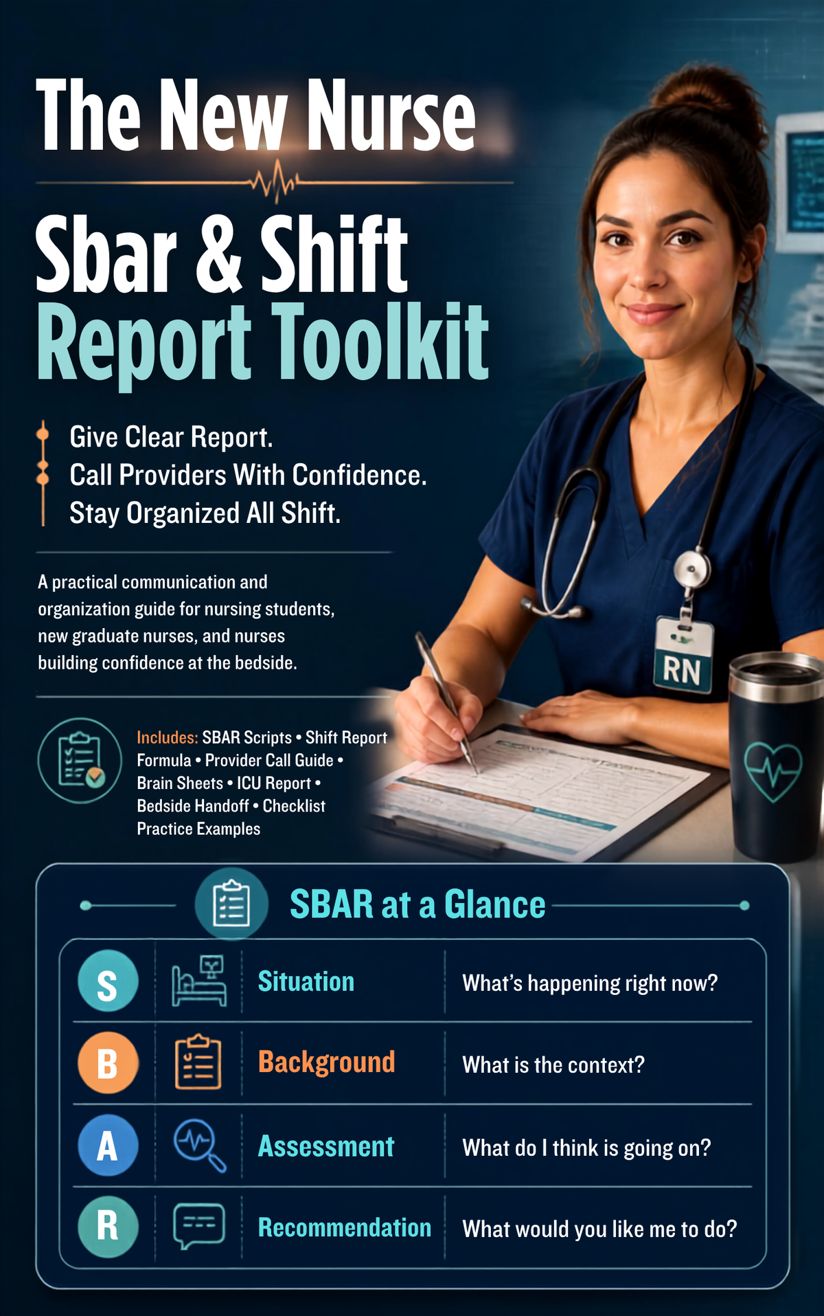 The New Nurse SBAR & Report Toolkit