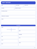 Nursing Shift Report Sheet | Nurse-to-Nurse Handoff Template